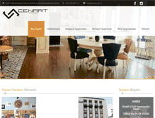 Tablet Screenshot of cenart.com.tr