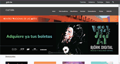 Desktop Screenshot of cenart.gob.mx